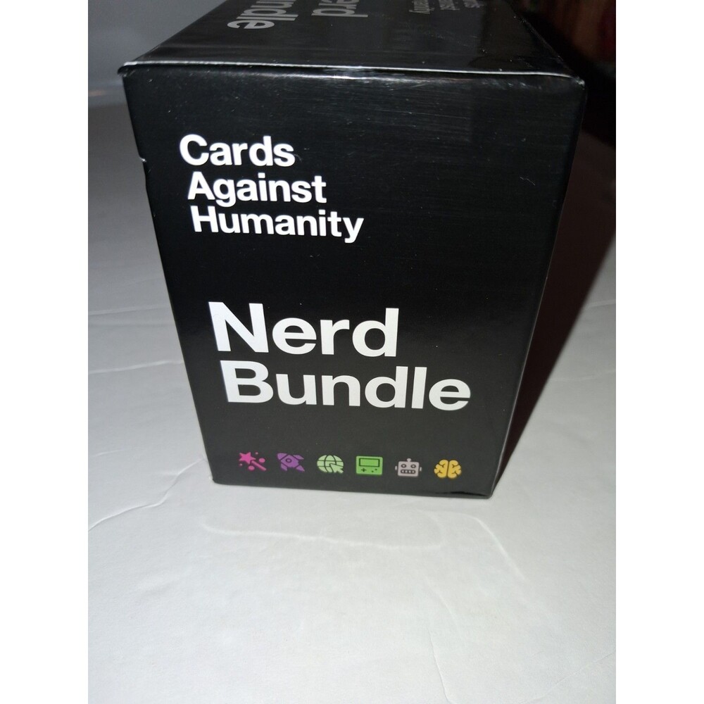 Cards Against Humanity Nerd Bundle – 6 Refill Packs + Bonus Cards – Never Played